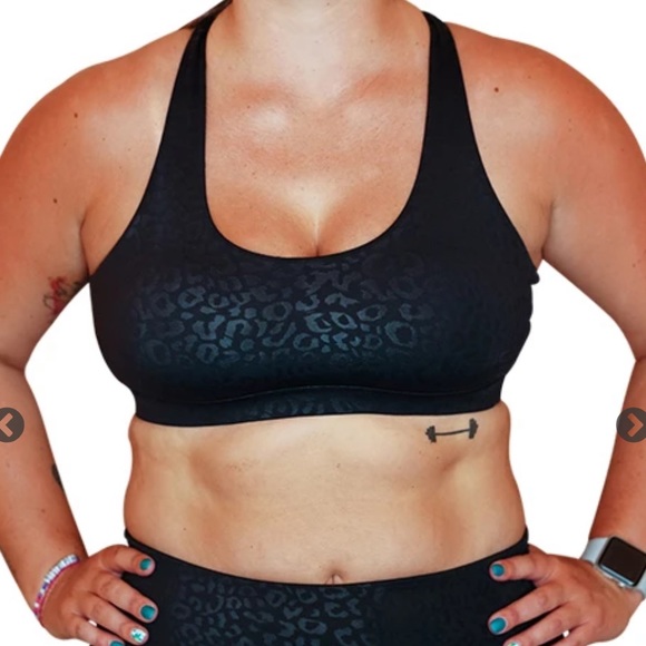 Constantly Varied Gear Other - NWT Constantly Varied Gear Leopard Sports Bra XXL